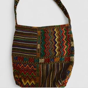 Multicolor Patchwork Shoulder Bag
